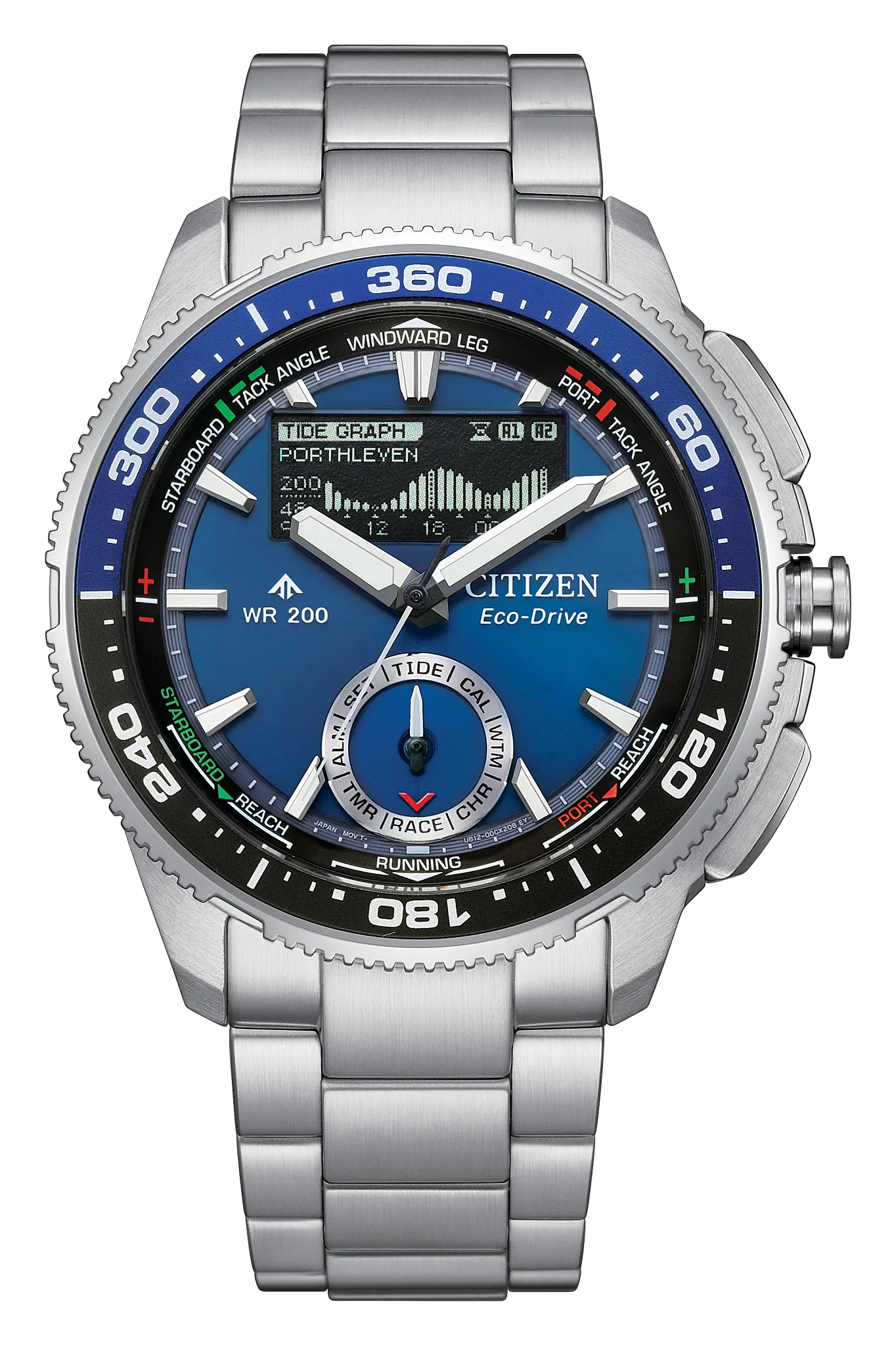 Promaster WaveTracker Blue Dial Stainless Steel Bracelet JV3006